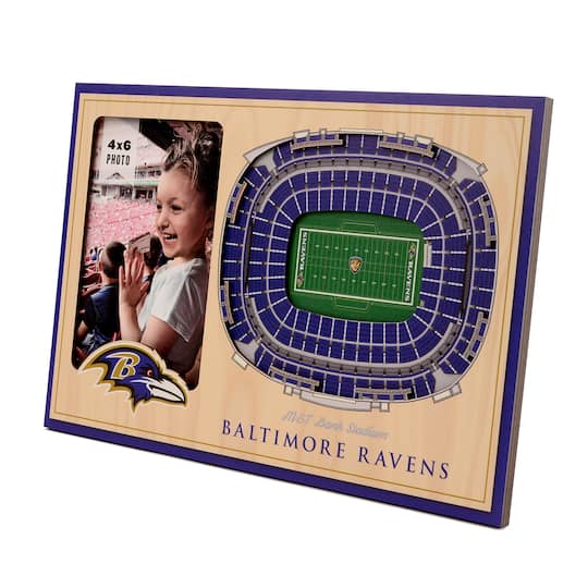 NFL 3D StadiumViews Picture Frame By Youthefan in Baltimore Ravens | 12" x 8" | Michaels®